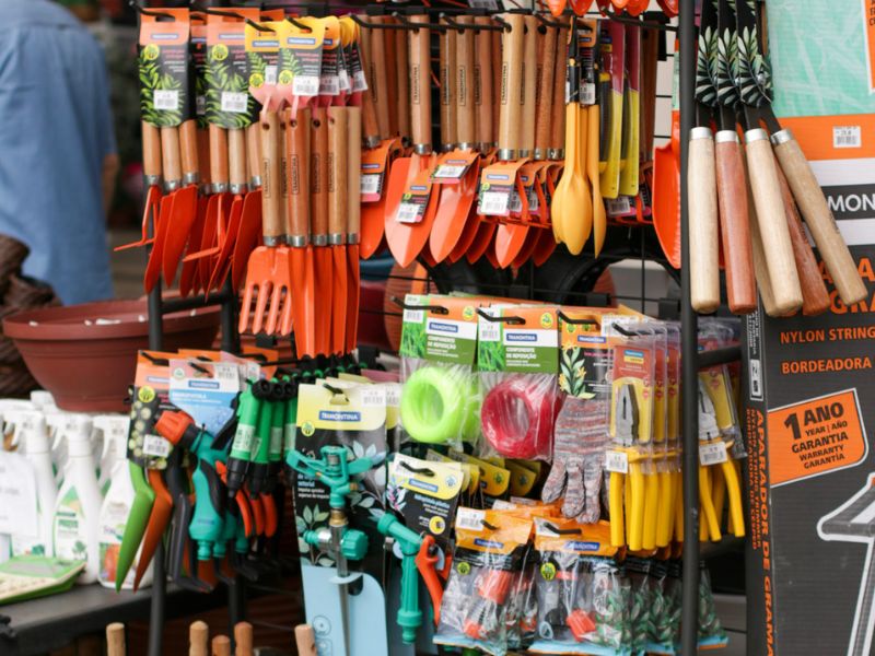 Ferramentas de jardinagem